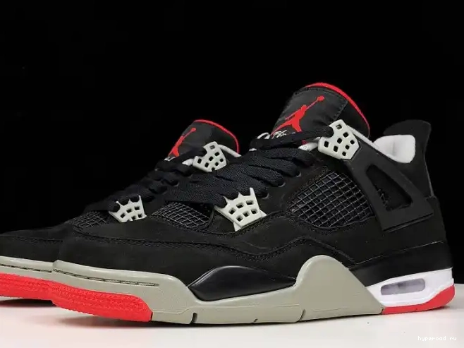308497-060 CEMENT JORDAN 4 RETRO BLACK 0517